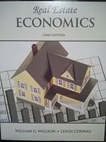 Real Estate Economics 0934772592 Book Cover