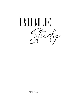 Bible Study | Matth us 200 Seiten liniert gestrichelt