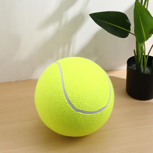 RORPOIR Unterhaltungsball für Hunde Robuster Leichte Wiederverwendbarer Tennisball aus Sicheren Materialien für Kauen Training und Spielzeit mit Ihrem Haustier-8