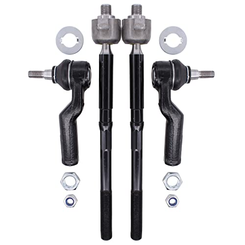 NewYall Inner and Outer Front Left Right Steering Tie Rod End Set For Ford C-Max Escape 2013-2018 Focus 2012-2018 Transit Connect 2014-2018 by NewYall - Used condition - US$25.66