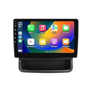 Ossuret Autoradio pour Renault Trafic/Opel Vivaro (2010-2014), 10.1 Pouces Android 13 écran Tactile 2+32 Go Navigation GPS avec Carplay Android Auto WiFi Bluetooth USB Commande au Volant