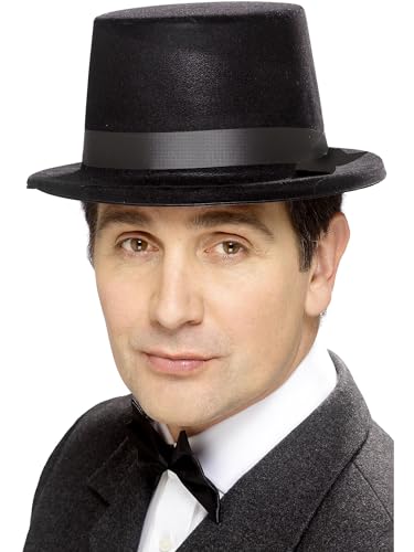 Smiffys Flocked Topper Hat