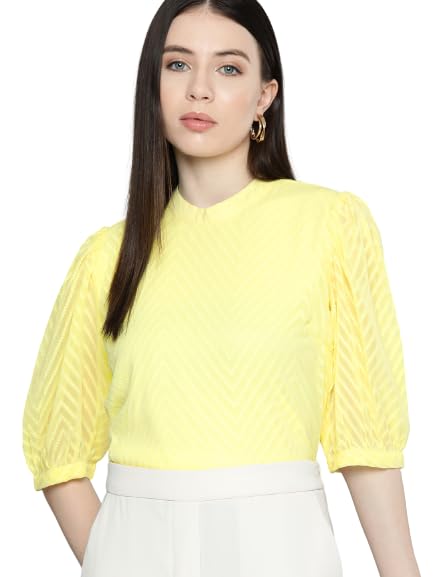 Women Self Desig TOP with Lining