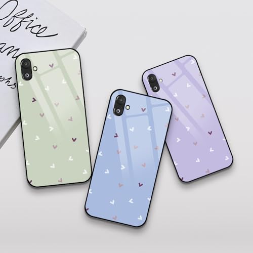 Image of COLORflow Back Cover Compatible with Samsung F14 5G | Family of Hearts Customized | Shockproof TPU Bumper with Camera Protection Back Cover Compatible with Samsung Galaxy F14 5G