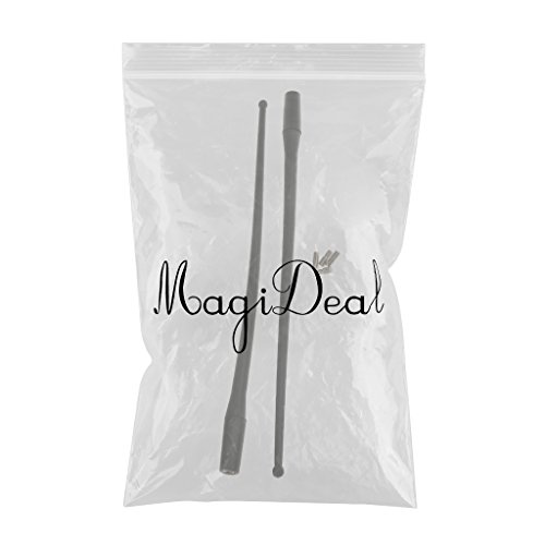 gazechimp 2pcs Motocicleta 13 '' Borracha AM/FM Antena de Rádio Mastros para Harley