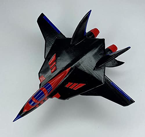 Image of TURBOKAT Plane 1:74 Scale Plastic Trijet Fighter Plane (Multicolor)