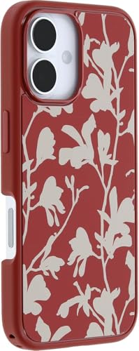 Image of OtterBox iPhone 16 (Only) - Symmetry Series+ Case - Autumn Rust (Red) - Snaps to MagSafe - Ultra-Sleek - Raised Edges Protect Camera & Screen - Non-Retail Packaging