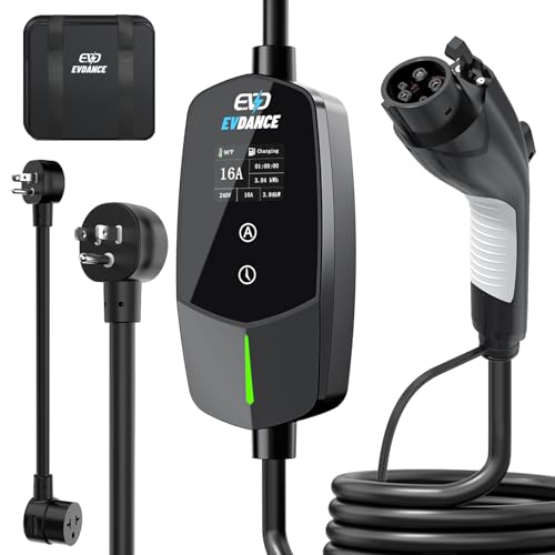 Level 1 & 2 EV Charger with 25ft Cable