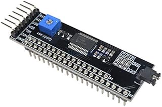 MCP23017 5V Expander 1602 2004 12864 LCD Driver Module I2C IIC Serial Interface Adapter Board Contrast Adjustment for Arduino