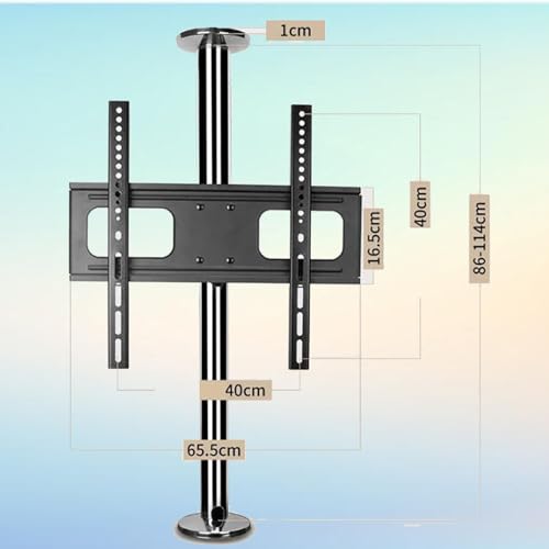 Support TV pivotant et inclinable pour table et meuble de salon