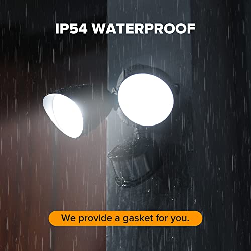 Lutec TYNBDGJPL-004 32W 2500 Lumen Led Security Lights Motion Sensor Light Outdoor, 5000K Daylight, Ip54 Waterproof, Dusk To Dawn, Motion Detector Flood Light thumb #6