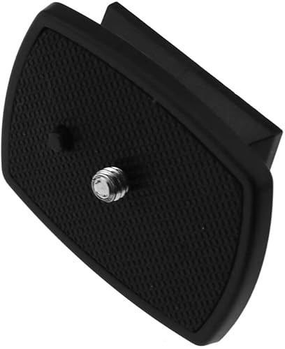 Grapelet Plateau Rapide pour Appareil Photo DSLR SLR Support de tête de trépied Adaptateur à vis Cover