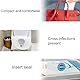 80 Stück YceLon Toilettenauflage Einweg, WC Auflage Für Unterwegs, Hygienische Toilettenauflagen, Für Reisen Und Öffentliche Toiletten