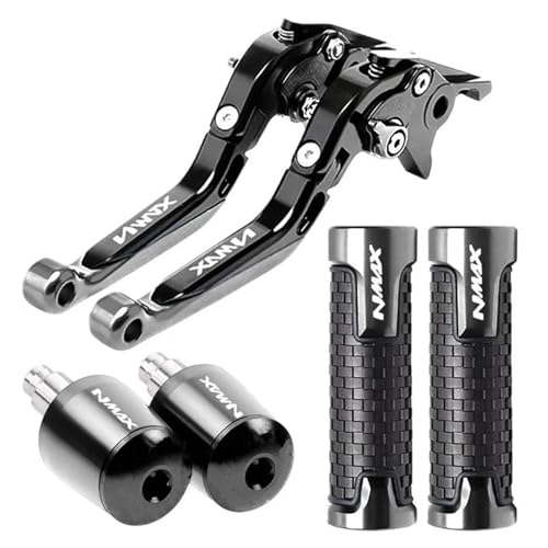 Poignée moto antidérapante pour Yamaha NMAX 125 et embouts de guidon haute protection