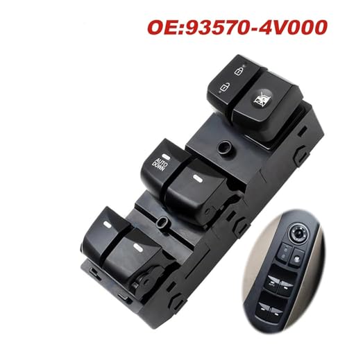 Interrupteur de lève-vitre pour Hyundai Elantra 2012-2016 commande 935704V000 - 6