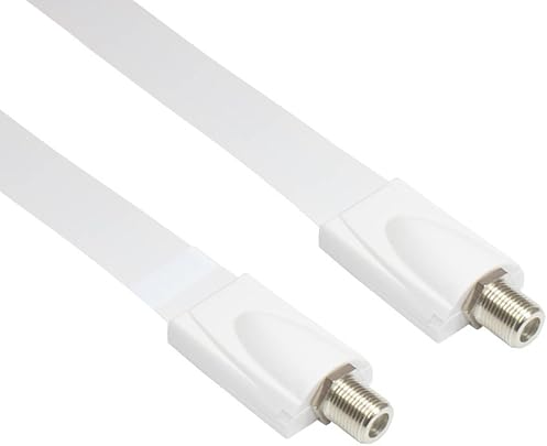 Faconet Cavo coassiale SAT passacavo per finestra alta qualit ultra sottile lunghezza totale 26 5 cm prese Window Feed-Through Faconet Cavo coassiale SAT passacavo per finestra alta qualit ultra sottile lunghezza totale 26 5 cm prese Window Feed-Through