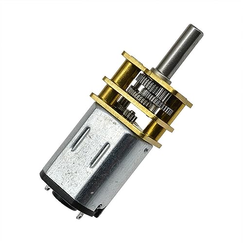 Motor de engranaje N20 DC 12V con reducción de velocidad de metal a 300rpm
