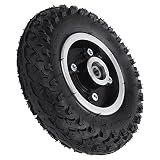 ✡ 【CON ENGRANAJE DE TRANSMISIÓN Y RUEDAS DE ALUMINIO】 Con engranajes de transmisión y cubo de rueda de aluminio, es útil para mejorar el rendimiento de los neumáticos y es adecuado para scooters eléctricos, sillas de ruedas, etc.