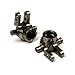 Atomik RC Alloy Steering Blocks 1:10 Traxxas Slash 4X4 + Other TRX Models - Grey