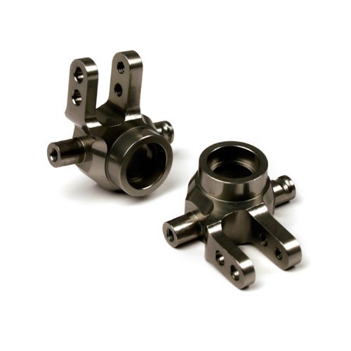 Atomik RC Alloy Steering Block, Grey fits the Traxxas 1/10 Slash 4X4 and Other Traxxas Models - Replaces Traxxas Part 6837