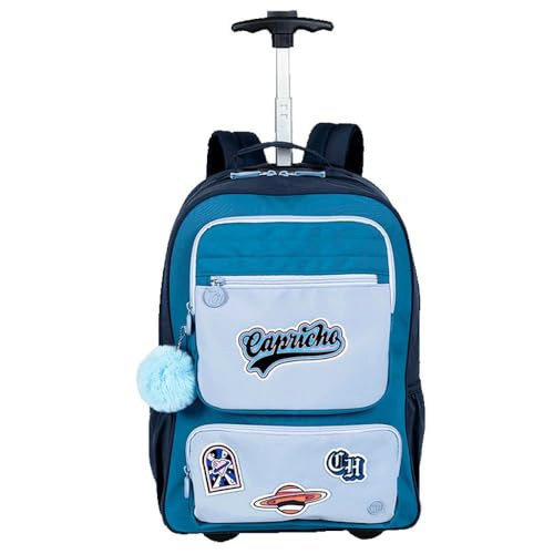 Mochila Espacial Grande Capricho Class - Azul Sestini