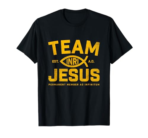 Christ Christianity God Almighty Lord Savior Team Jesus T-Shirt