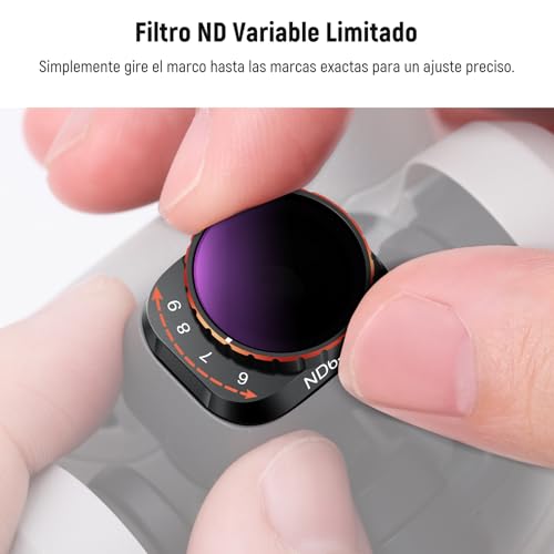 Filtro ND Variable NEEWER para DJI Mini 3 Pro con Densidad Óptica de 5 a 9 Pasos 3