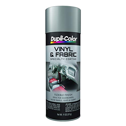 Image of Dupli-Color (HVP109-6 PK Medium Gray Vinyl and Fabric Coating - 11 oz. Aerosol, (Case of 6)