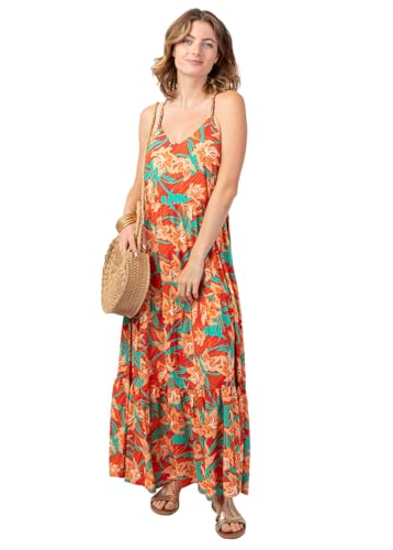 Robe bohème chic longue Monica légère et fluide qui sublime la silhouette