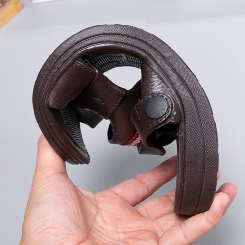 Premium Comfort Vintage Leather Flip-back Outdoor Sandals Sildes Summer Slippers For Men Soft Sole Flip Flops Indoor Footwear4