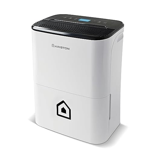 Ariston Deos 21S Wi Fi Deumidificatore Portatile, Bianco, 21 Litri, ‎35 X 24.5 X 51 Cm
