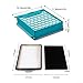 Replacement Filters Sets 11639240 SF-HY 60 11639250 E CX-FSF for Miele For Blizzard CX1 and For Boost CX1 Models Handheld Vacuum Accessories(1 Set)
