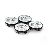 SHITONGSHANGMAO Cache Moyeux pour Mazda CX 5 2017 2021, Lot de 4 Universel Enjoliveur Central Argent Chromé Antirouille ABS Centre de Roue Jante 68mm