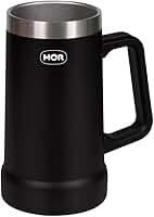 Mor - Caneca Térmica de Cerveja 500ml Preta