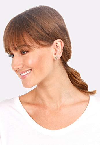 Elli (ELJW5) Orecchini A Perno Donna Argento Argento Sterling 925 - 5