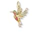 Produktbild Thomas Sabo Charm-Anhänger Kolibri Charm Club 925 Sterling Silber 1828-974-7