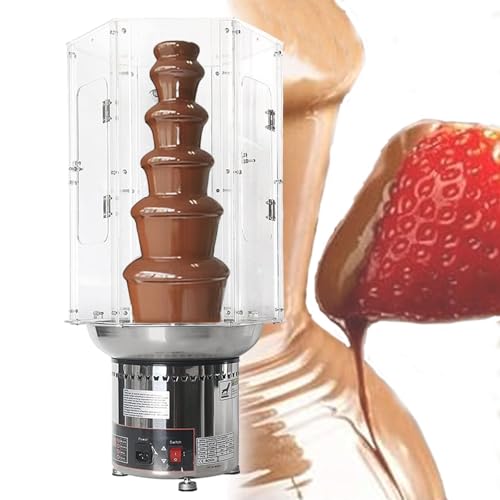 Capa Para Máquina De Fondue De Chocolate Elétrico, Capa De Fonte De Chocolate Grande, Cascata Derretida