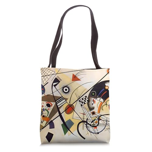 Bolso tote Transverse Line de Wassily Kandinsky (1923) miniatura 1
