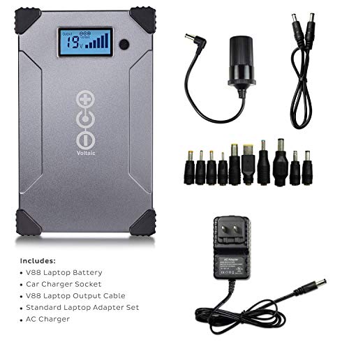 Voltaic Systems - V88 Portable Laptop Power Bank 24,000Mah / 88Wh With Usb-C Pd Power Delivery | Solar Optimized External Laptop Battery Travel Charger For Laptops Compatible With Macbook Pro, & More #TOP6