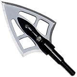 12Pcs Stainless Steel 100 Grain Broadheads 2 Blades Hunting Tips for Crossbow Compound Bow Archery H