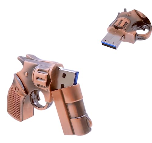 Clé USB 16GB 3.0 Revolver en métal pour sauvegarder vos fichiers au bureau