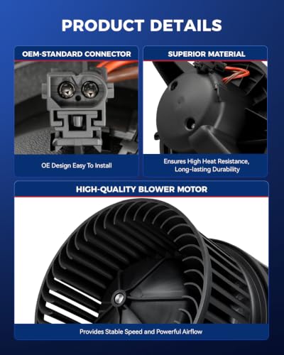Image of KAX AC Blower Motor for Mini Cooper 2007-2014, Mini Cooper 2015 1.6L