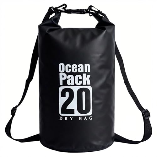 Image of Floating Waterproof Dry Bag for Kayaking Boating Paddle Boarding | 5L /10L /15L /20L /30L Lightweight Small Waterproof Backpack Keeps Gear Dry And Afloat For Hiking Camping Beach With Roll Top