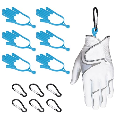 Extensor para guantes de golf PATIKIL para secar y estirar accesorios deportivos, azul
