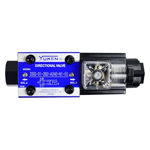 Carus Tool YUKEN DSG-01-2B2-A240-N1-50 1/8 Solenoid Operated Directional Valves