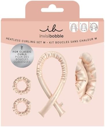 Invisibobble Heatless Curlset antislip krulspelden krullen zonder...