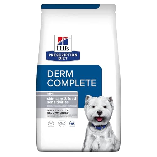 CROQUETTES Chien Adult Prescription Diets DERM Complete MINI - HILL'S 1 kg
