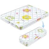Foldable Pack and Play Mattress Topper Fits for Graco & Baby Trend &Pamo Babe Playard, Comfort and B