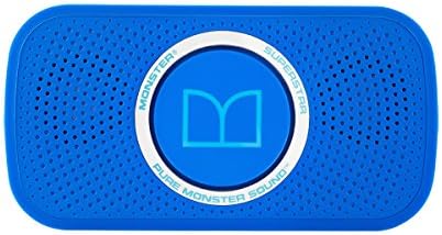 Monster MSP SPSTR BT BL N-BL WW Power Superstar High Definition Bluetooth Speaker (Blue)-Ultra compact, Water-resistant