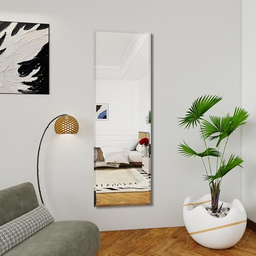 YUNSHANGGE wall Mirror Full Length,56X16FullL ength Mirrorwallmounted, by YUNSHANGGE - Used condition - Image 4